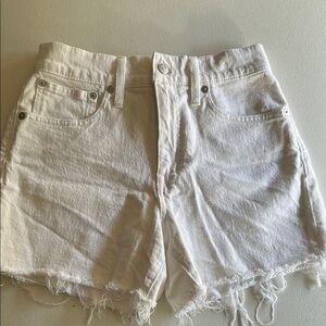 White Denim Women's Shorts